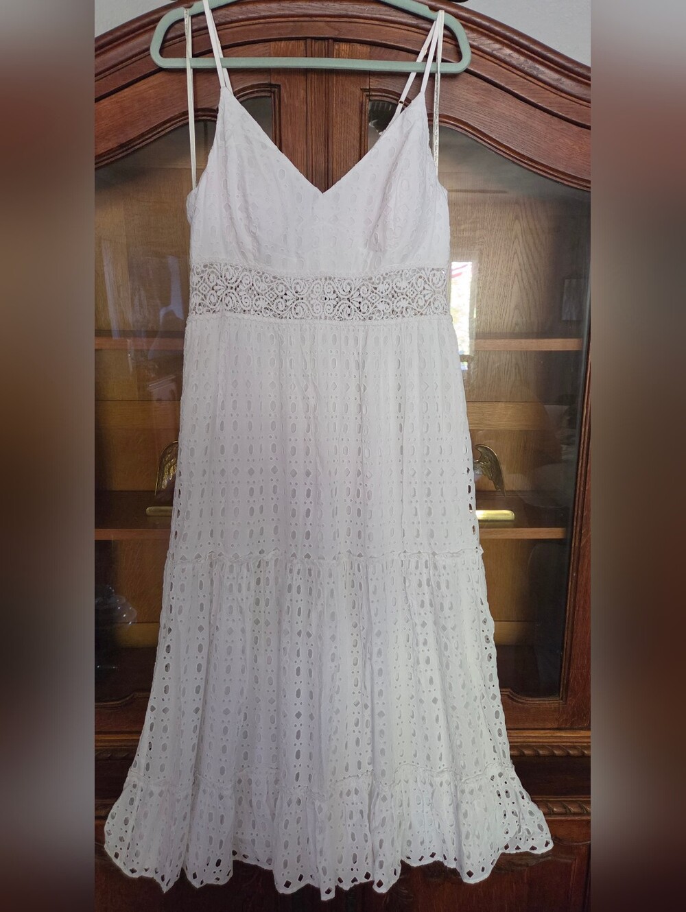 Excellent Condition Lilly Pulitzer Eyelet Maxi Dress 12